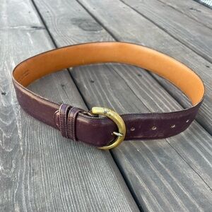 Vintage coach belt